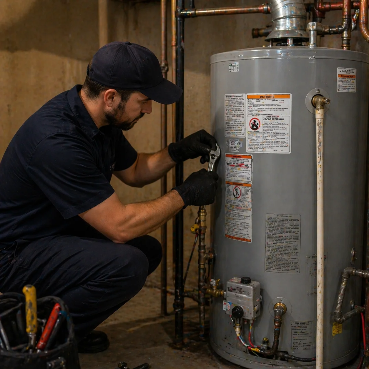 Water heater repair and installation in Essex